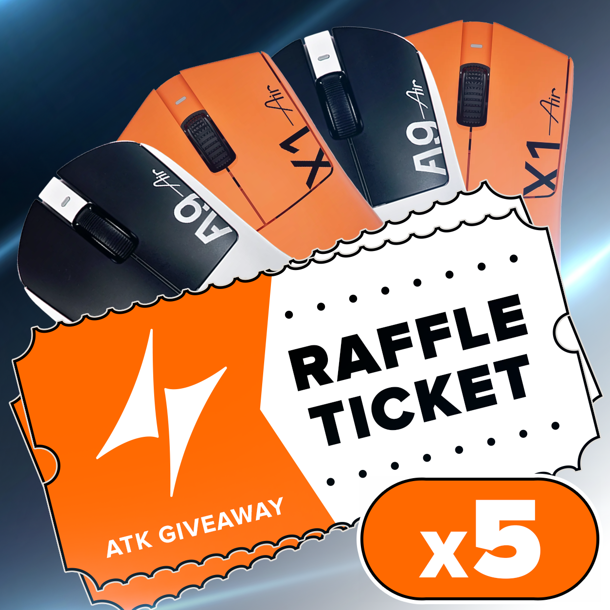 ATK Mouse Raffle Ticket 5hr