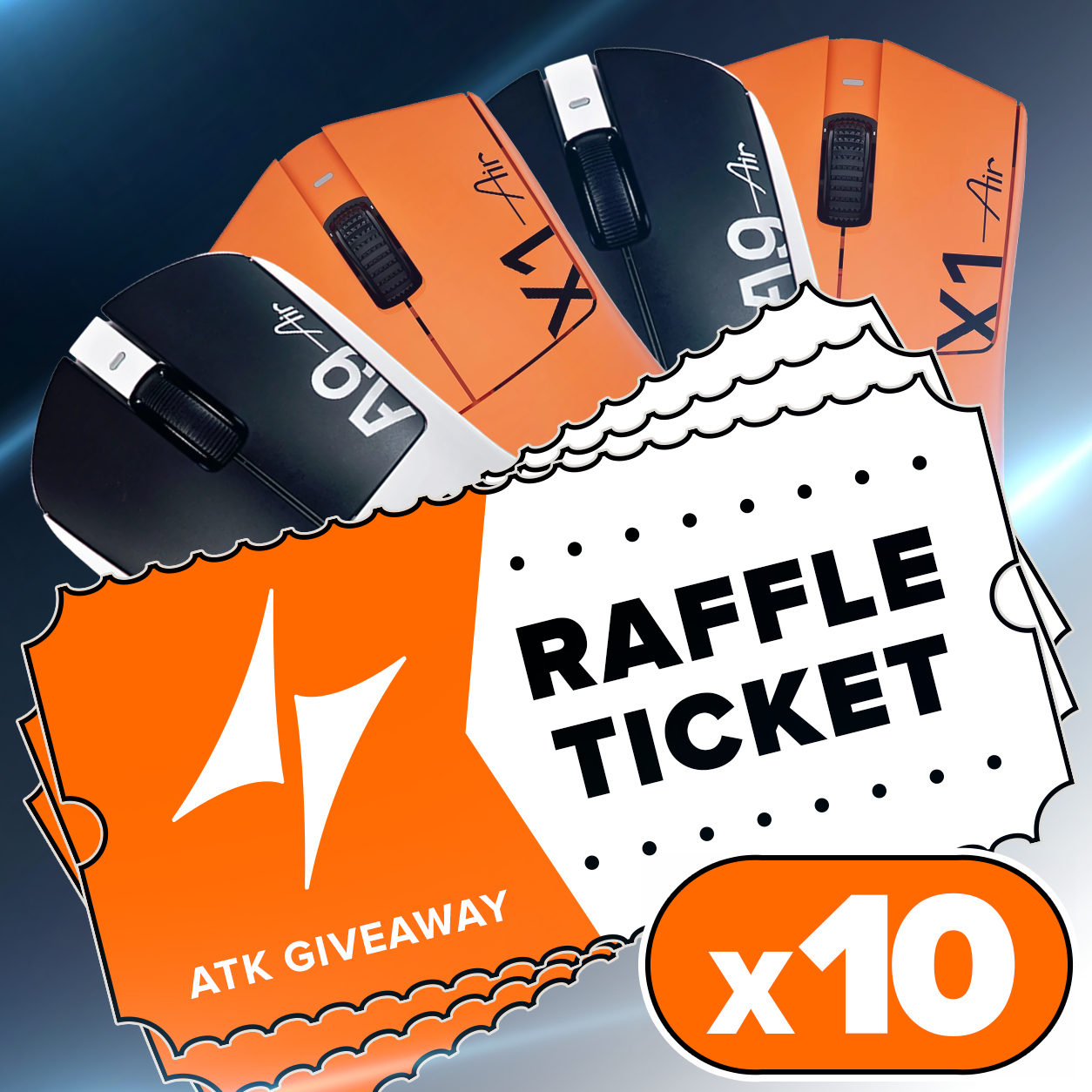 ATK Mouse Raffle Ticket 10hr